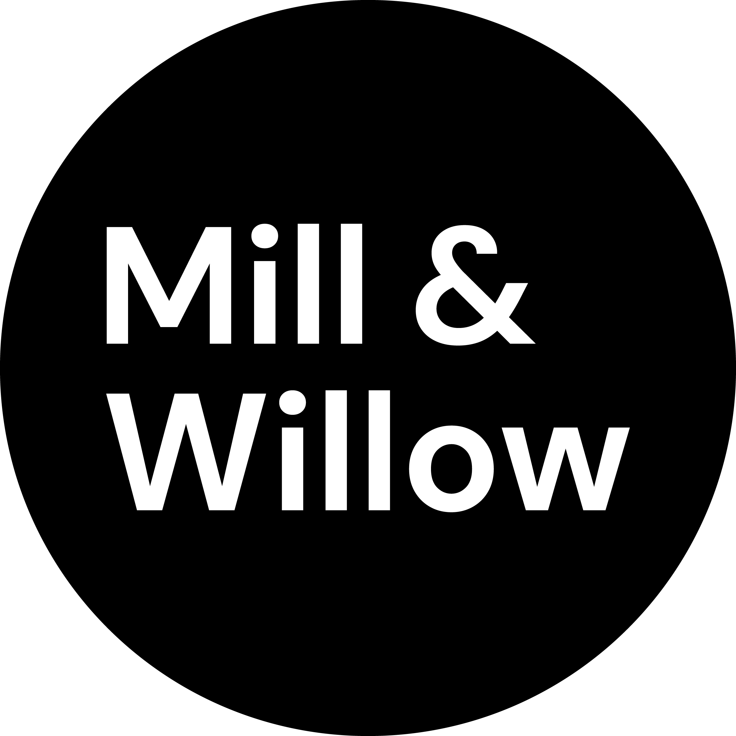 Mill & Willow Logo