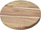Acacia Round Plates