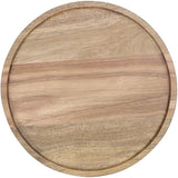 Acacia Round Plates