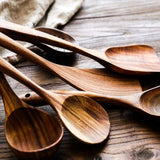 Wooden Utensils Cooking Set Wooden Spoons Cooking Utensils Kitchen Utensils Wood Wooden Spatula Wooden Cooking Utensils Kitchen Accessories G