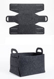 Foldable Felt Storage Basket 