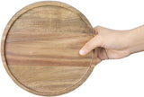 Acacia Round Plates