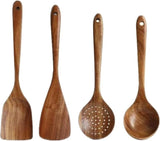 Wooden Utensils Cooking Set Wooden Spoons Cooking Utensils Kitchen Utensils Wood Wooden Spatula Wooden Cooking Utensils Kitchen Accessories G