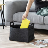 Foldable Felt Storage Basket 