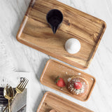 Acacia Wood Serving Trays