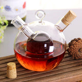 Oil & Vinegar Glass Cruet Double Pourer